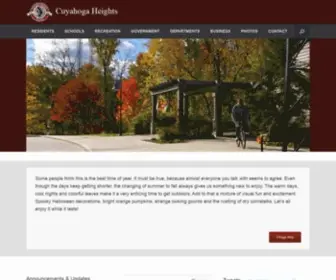 Cuyahogaheights.com(Cuyahoga Heights) Screenshot