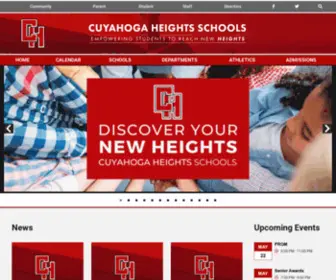 Cuyhts.org(Cuyahoga Heights School) Screenshot