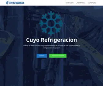 Cuyorefrigeracion.com(Cuyo Refrigeración) Screenshot