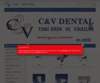 CV-Dental.com(C&V Dental) Screenshot