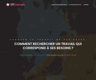 CV-Exemple.fr(Créer CV gratuit) Screenshot