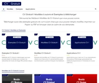 CV-Gratuit.info(Télécharger) Screenshot