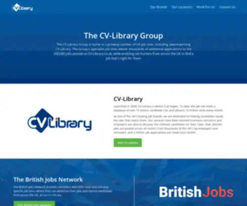 CV-Librarygroup.co.uk(The CV) Screenshot