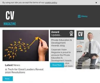 CV-Magazine.com(Corporate Vision Magazine) Screenshot