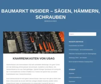 CV-Mania.com(Baumarkt Insider) Screenshot