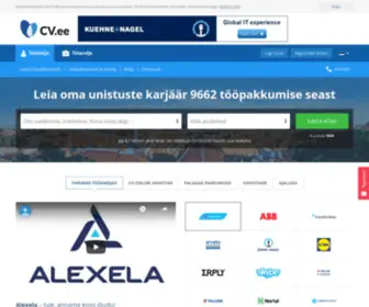 CV-Online.ee(Tööpakkumised) Screenshot