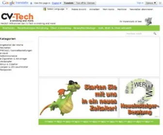 CV-Tech-Onlineshop.de(Wir) Screenshot