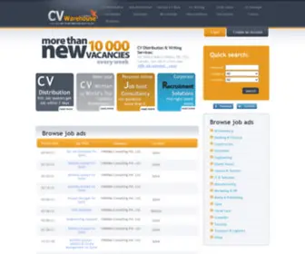 CV-Warehouse.com(Dubai Careers) Screenshot