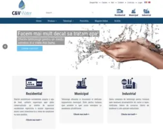 CV-Water.ro(C&V Water Control) Screenshot