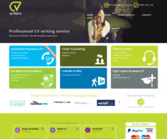 CV-Writers.org.uk(CV Writers) Screenshot