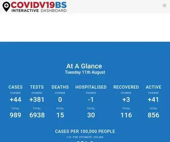 CV19BS.com(The Bahamas' COVID) Screenshot