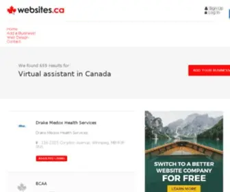 Cvac.ca(Winnipeg Web Design Special) Screenshot