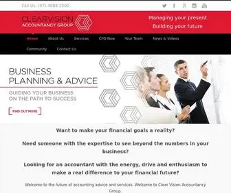 Cvaccountancy.com.au(Clear Vision Accountancy Group) Screenshot