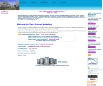Cvanci.com(SEO Internet online marketing by SEO professionals cVanci Associatesoration) Screenshot
