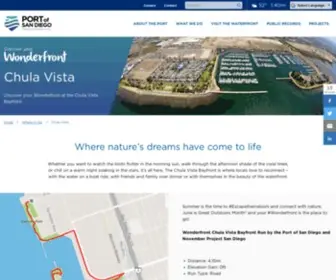 Cvbayfront.com(Chula Vista Bayfront) Screenshot