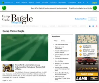 Cvbugle.com(Camp Verde Bugle) Screenshot