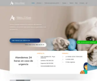 Cvcalzada.com(Clínica) Screenshot