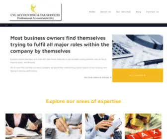 CVCC.co.za(Professional Accountants & Master Tax Practitioner) Screenshot