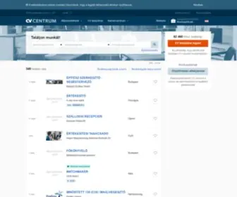 Cvcentrum.hu(Állás) Screenshot
