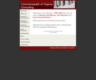 Cvconline.net(Commonwealth Vendor Consulting (CVC)) Screenshot
