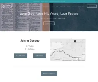 CVcreekside.com(Calvary Creekside) Screenshot