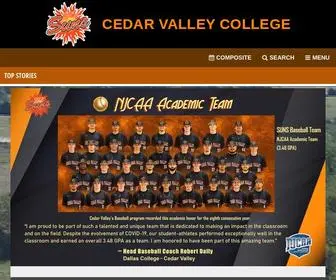 CVcsuns.com(Cedar Valley College Athletics) Screenshot