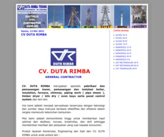Cvdutarimba.com(DUTA RIMBA TEKNIK) Screenshot