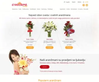Cvecara-Online.com(Cvecara Online) Screenshot