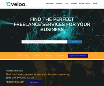 Cveloo.com(Leading Platform in Freelancing and Jobs) Screenshot