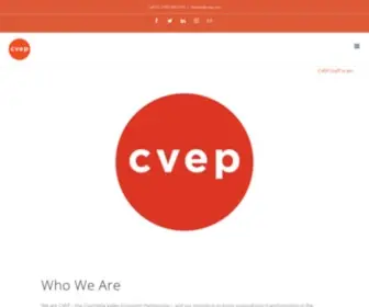 Cvep.com(The Coachella Valley Economic Partnership) Screenshot