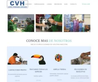 Cveterinariahortaleza.es(Mi nuevo sitio WordPress) Screenshot