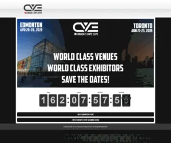 Cvexpo.ca(Canada's Vape Expo EdmontonApril 26) Screenshot