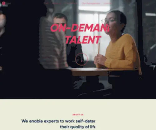 Cvgo.com(Demand Talent) Screenshot