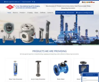 CVgtechnocrafts.com(Measuring Instruments) Screenshot