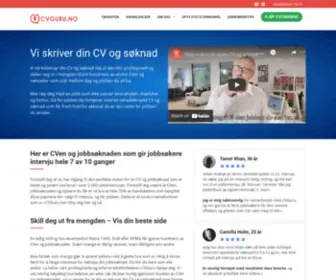 Cvguru.no(Skreddersydd) Screenshot