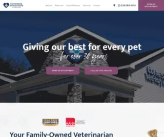 CVHCP.com(Veterinarian and Animal Hospital in Clifton Park) Screenshot