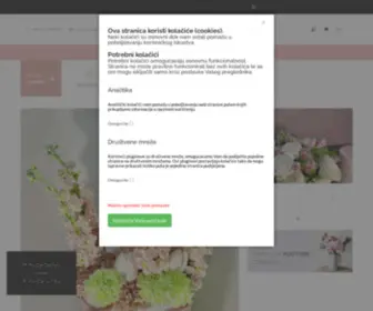 Cvijet.hr(Internet cvjećarnica) Screenshot
