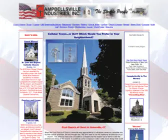 Cvilleindustries.com(Church Steeple and Cupolas Installation) Screenshot