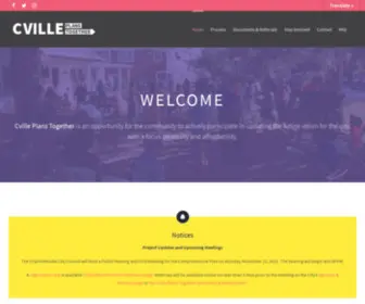 Cvilleplanstogether.com(Cville Plans Together) Screenshot