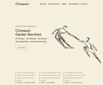 Cvimpact.com(Career Services) Screenshot