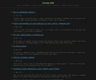 Cvisiondemy.com(Lucians dev blog) Screenshot