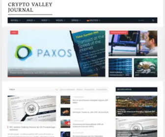 CVJ.ch(Crypto Valley Journal) Screenshot