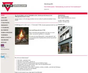 CVJM-Duesseldorf.de(Christlicher Verein Junger Menschen Düsseldorf e) Screenshot