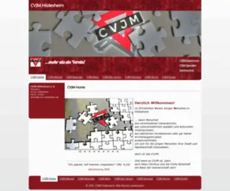 CVJM-HI.de(CVJM Home) Screenshot