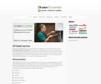 Cvketel-Bedrijf.nl(24 uurs cv ketel service) Screenshot