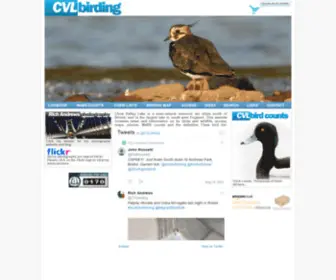 CVlbirding.co.uk(CVL BIRDING) Screenshot