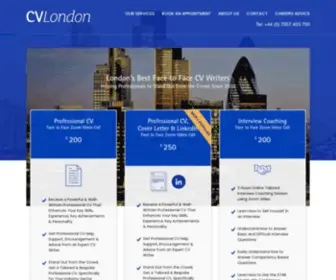 Cvlondon.net(Face to Face Professional CV Writers) Screenshot