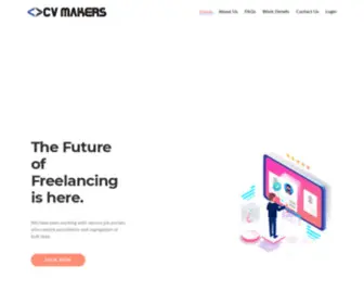 Cvmakers.net(CV Makers) Screenshot