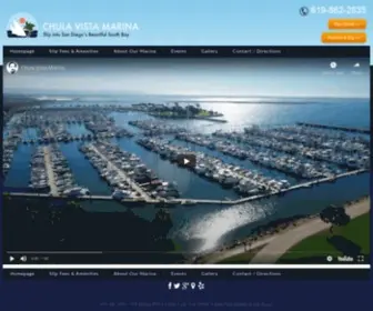 Cvmarina.com(Chula Vista Marina) Screenshot