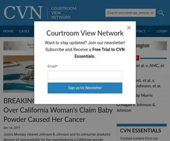 CVN.com(Watch trial and courtroom proceeding video live and on demand) Screenshot